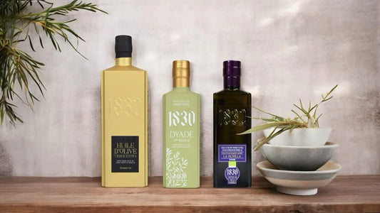 Exklusive Auswahl an hochwertigem nativem Olivenöl extra in stilvollen Flaschen von Maison Brémond. Perfekt für anspruchsvolle Genießer, die erstklassige Qualität und mediterranen Geschmack schätzen.