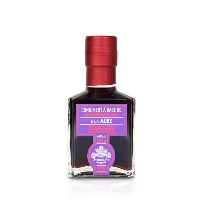 Weißes Balsamico-Condiment mit Brombeere von Maison Brémond 1830