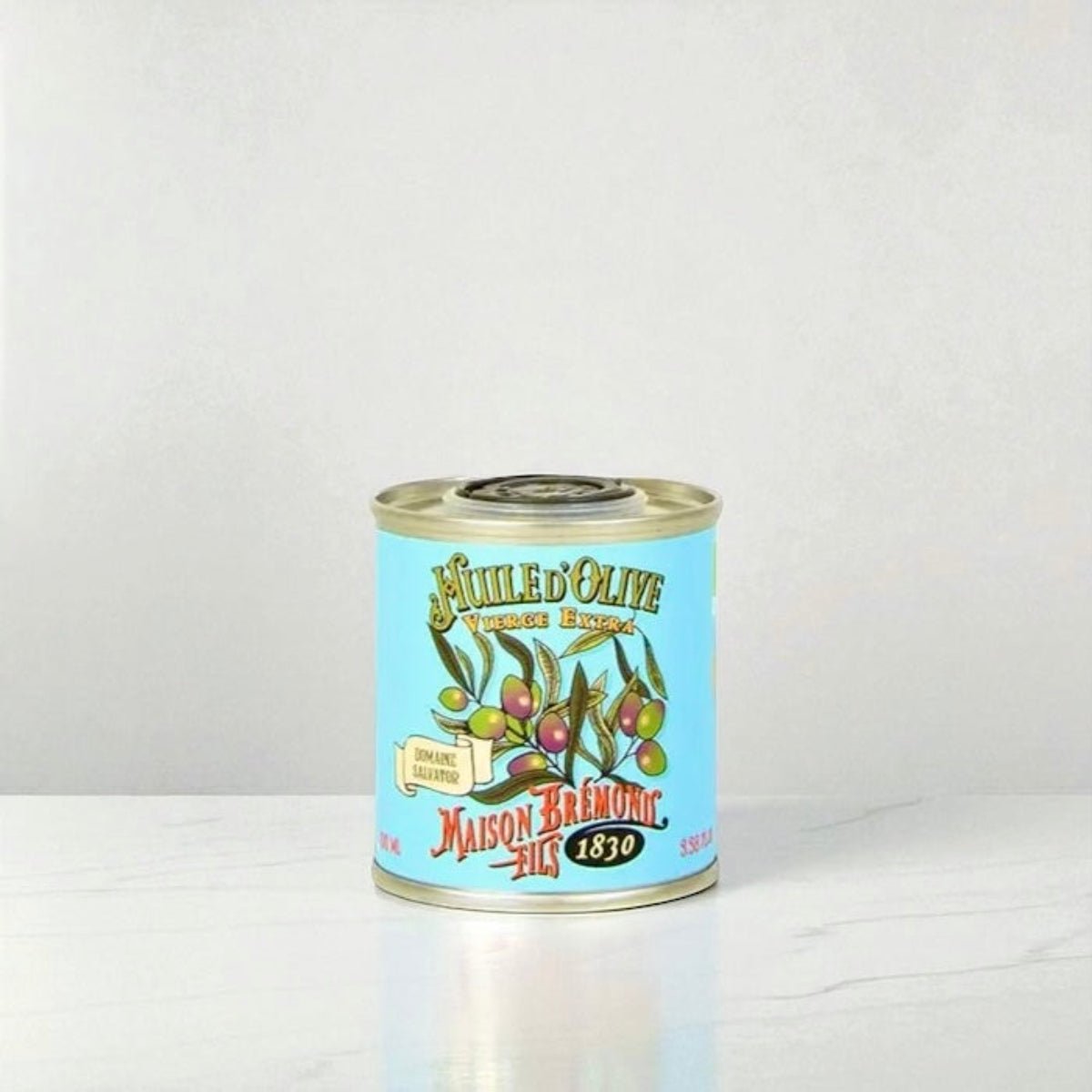 100 ml Dose grün-fruchtiges Bio-Olivenöl Domaine Salvator aus Frankreich – Testsieger AOP Haute-Provence 2025 mit Schraubverschluss