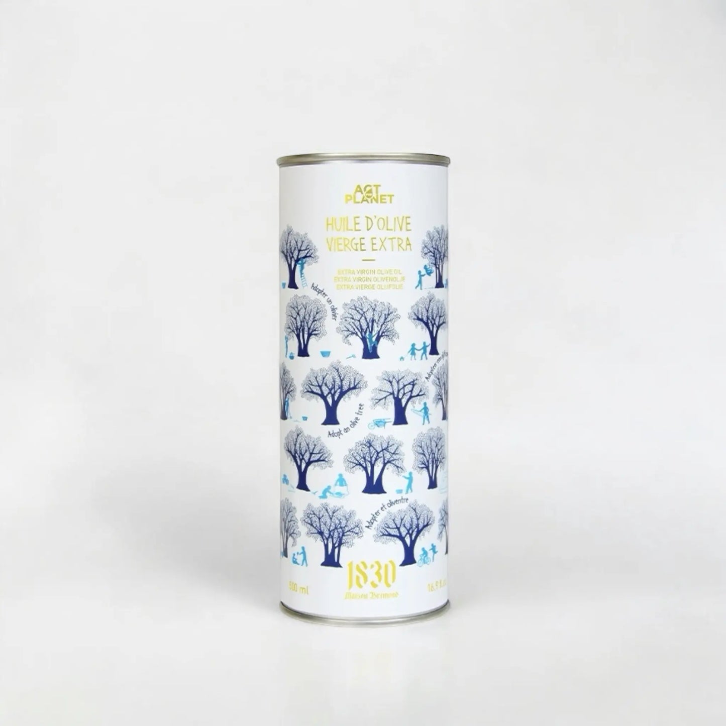 Save Nature Olivenöl aus Spanien – Empeltre-Olivenöl in dekorativer 500 ml Dose von Maison Brémond 1830