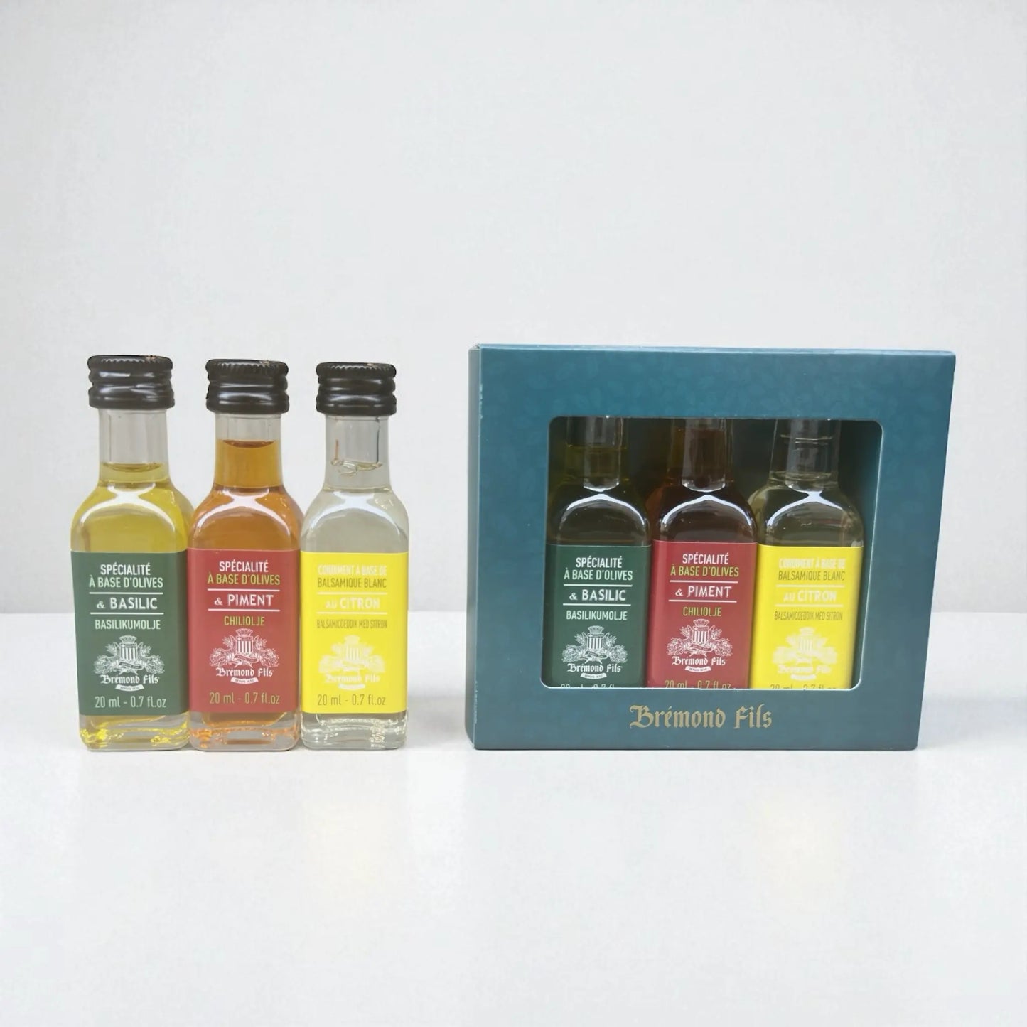 Olivenoel - Essig Geschenkset - Test the Best – Mini Probierset (3 × 20 ml)