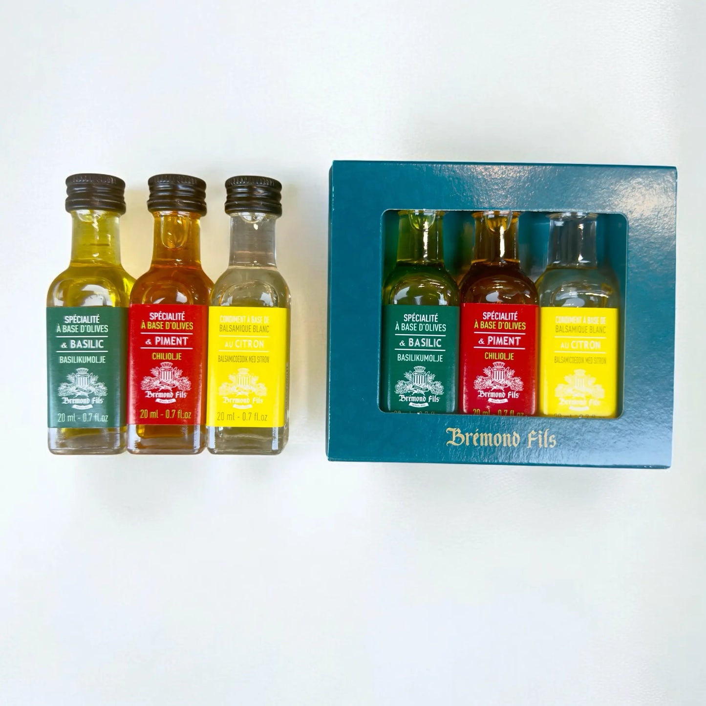 Olivenoel - Essig Geschenkset - Test the Best – Mini Probierset (3 × 20 ml)