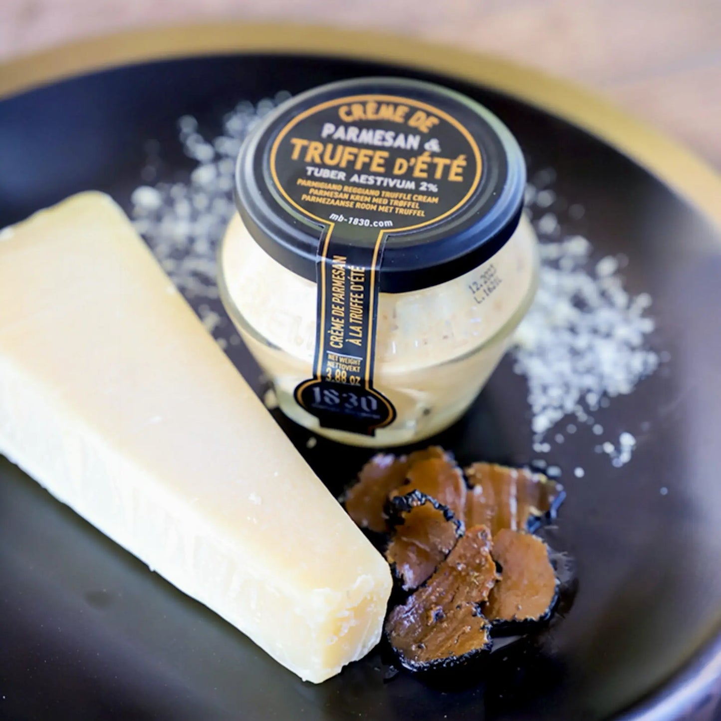 Trüffel und Parmesan Creme