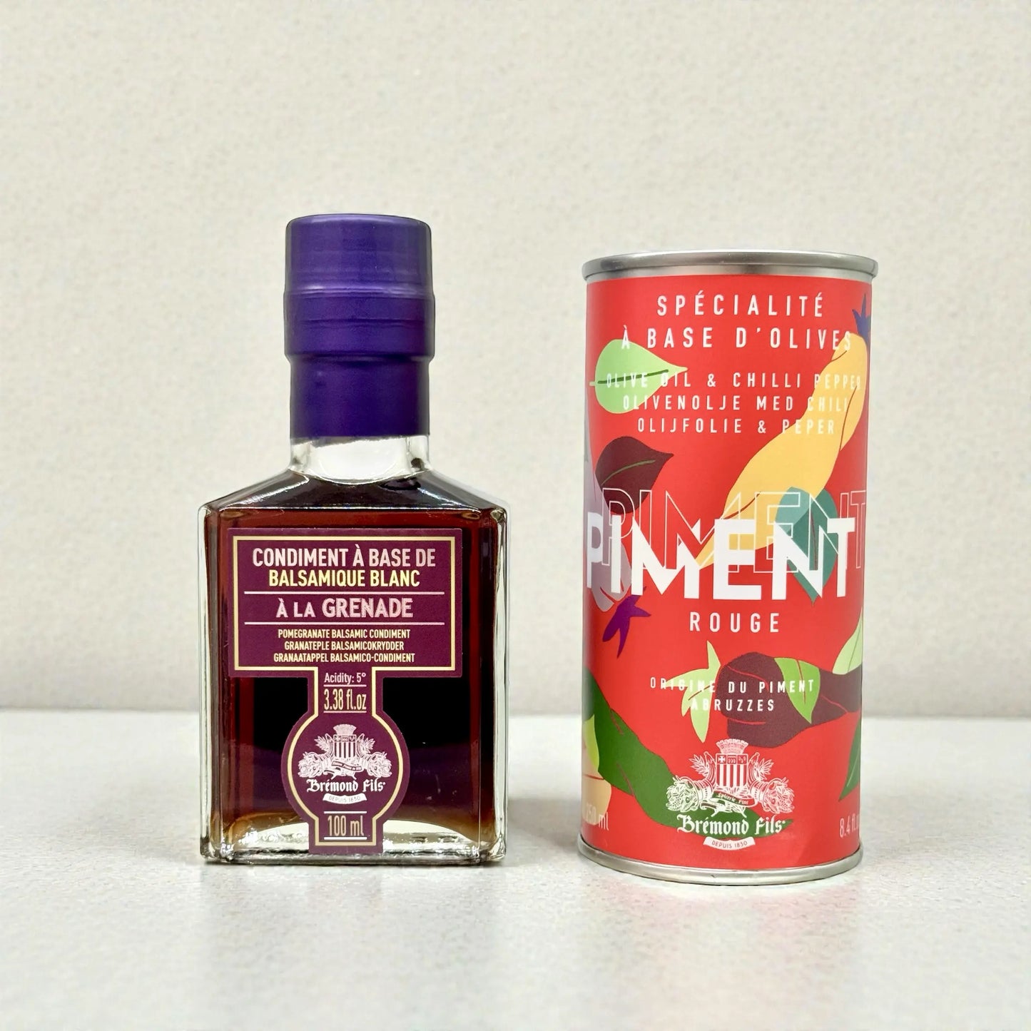 Geschenkset GOURMET. Granatapfel Essig - Olivenöl Chili