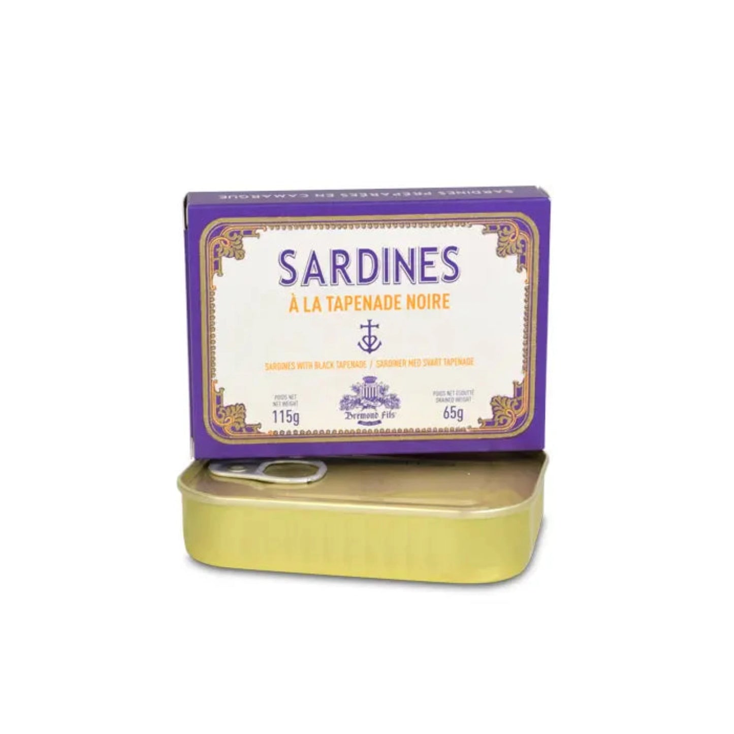 Sardinen mit Schwarzer Tapenade