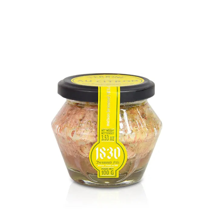 Französische Terrine mit Zitrone aus Menton im Glas, 100 g
