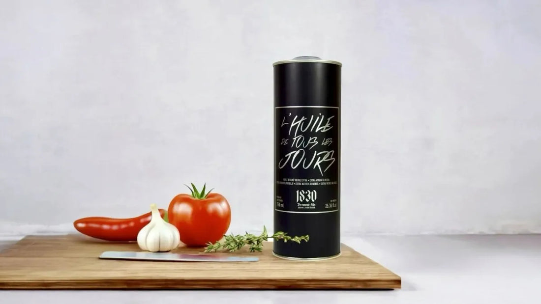 Huile d'Olive Vierge Extra de Tous les Jours ist unser ausgezeichnetes Olivenöl zum Braten, Kochen