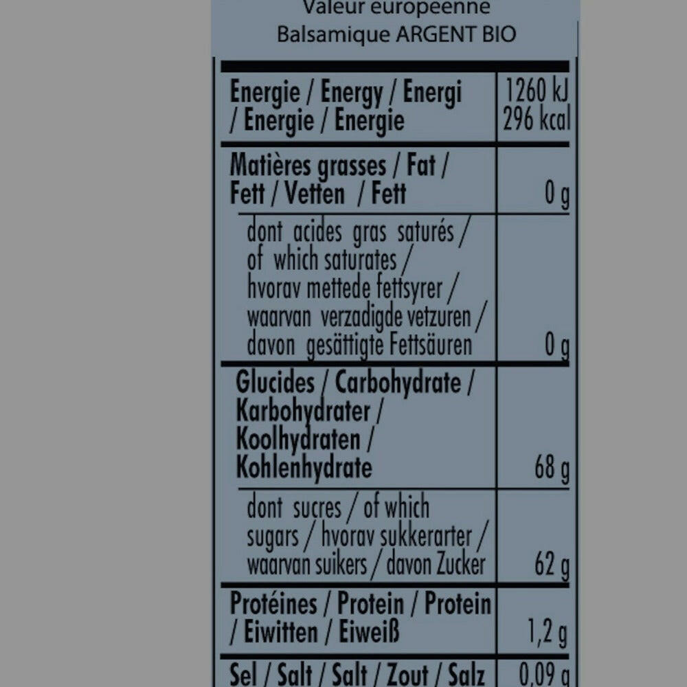 bio balsamico essig, modena, dickflüssig