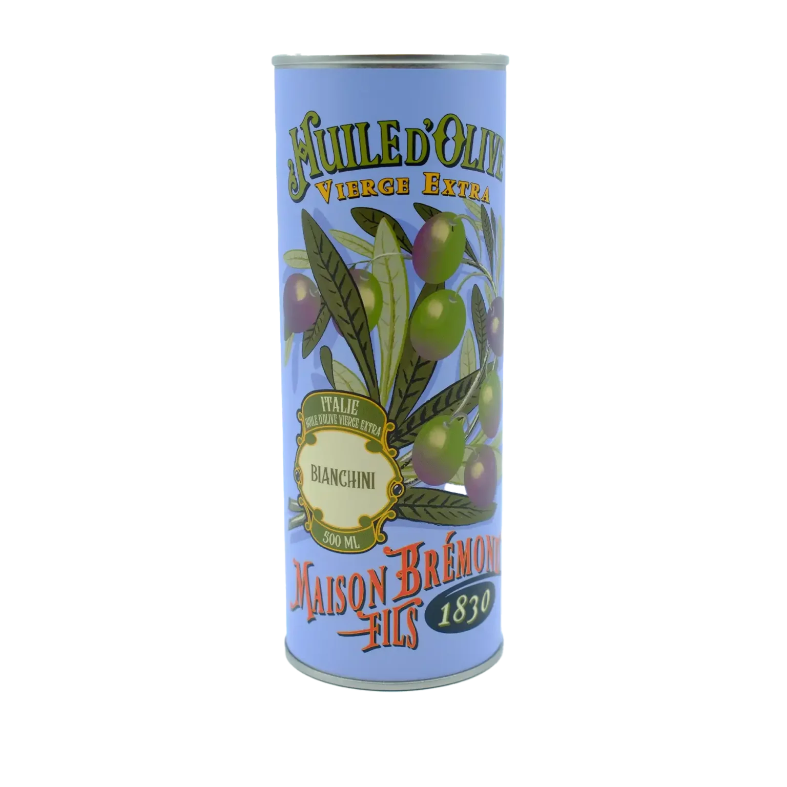Extra natives Olivenöl Caninese Bianchini 500 ml aus Italien in Dose – Maison Brémond 1830