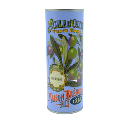 Extra natives Olivenöl Caninese Bianchini 500 ml aus Italien in Dose – Maison Brémond 1830
