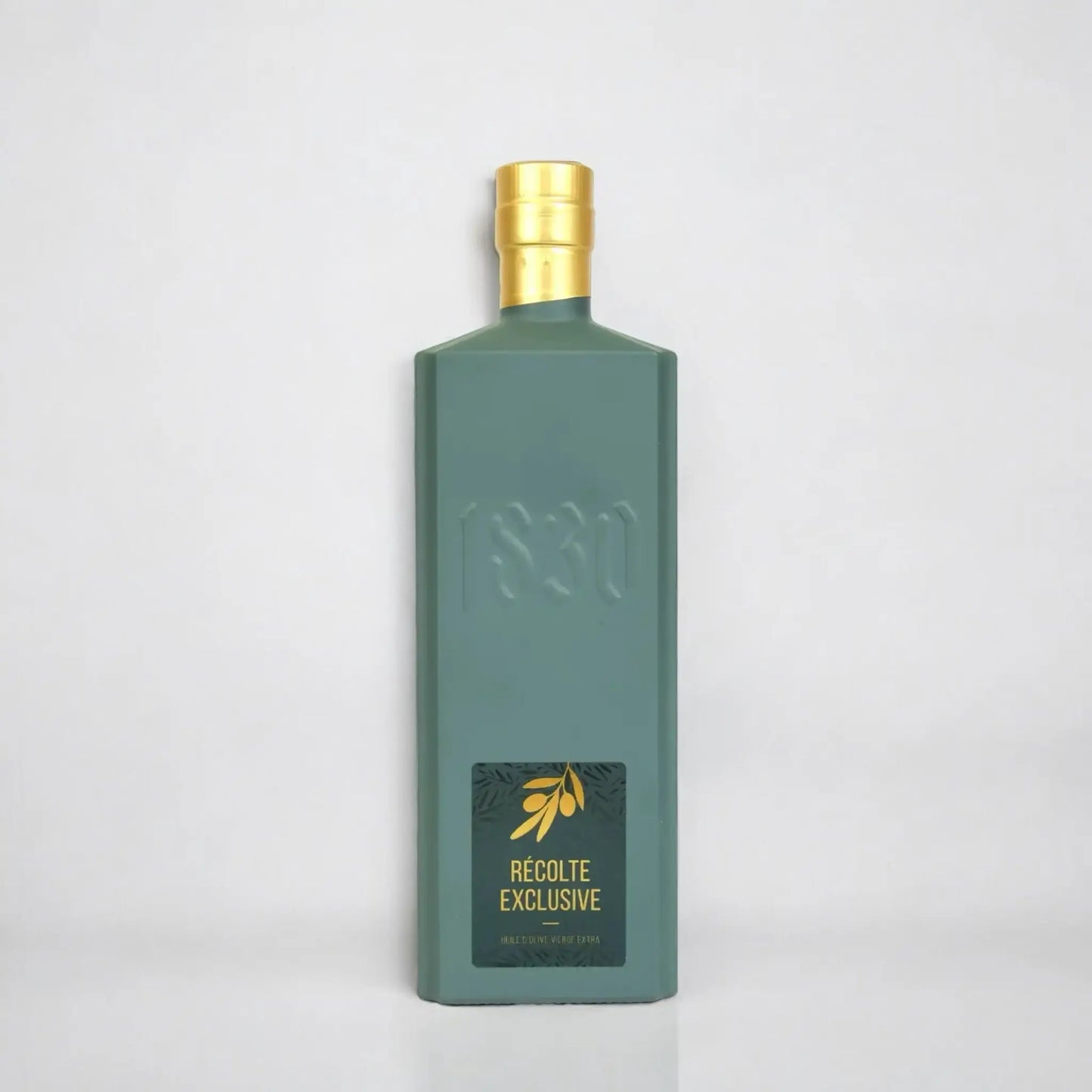 Designerflasche Bio Olivenöl aus Frankreich – Récolte Exclusive von Maison Brémond mit goldener Verschlusskappe