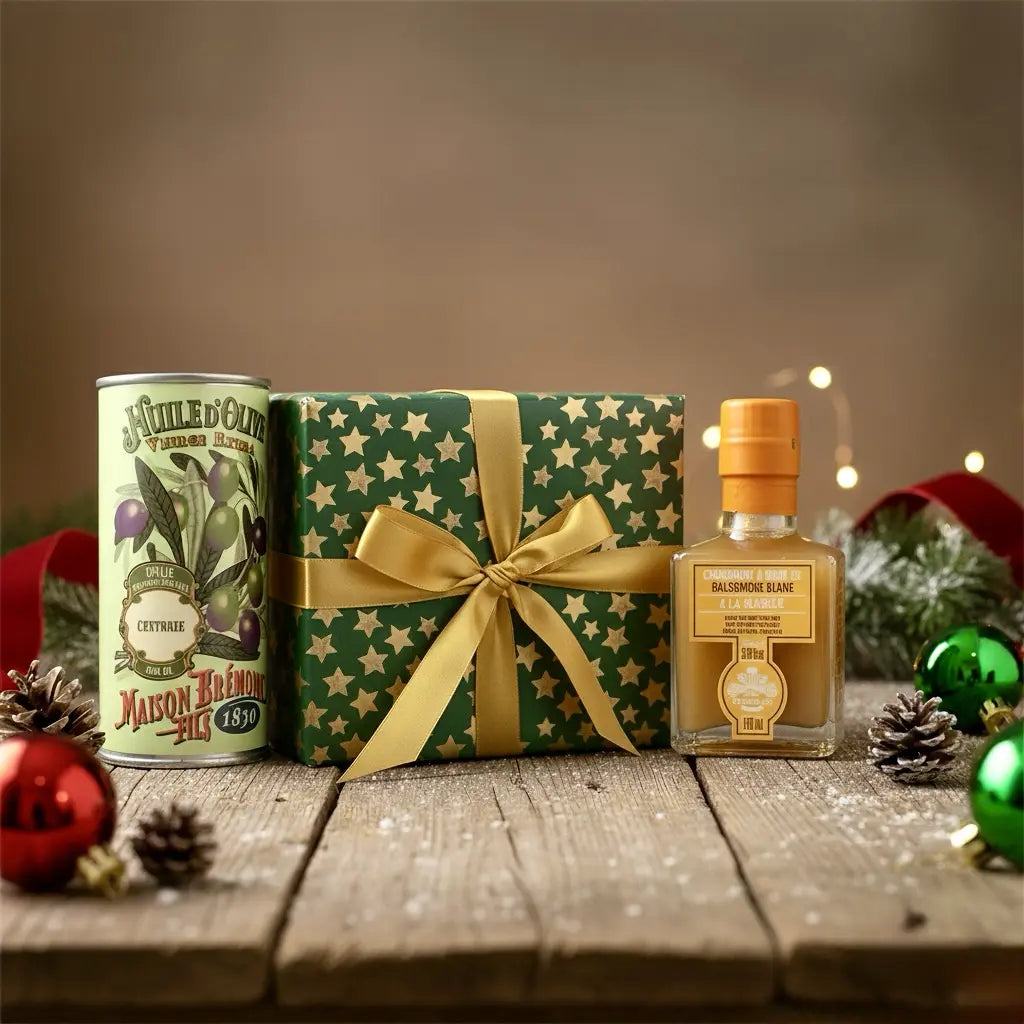 Öl Essig Weihnacht Geschenk Set - TESTSIEGER