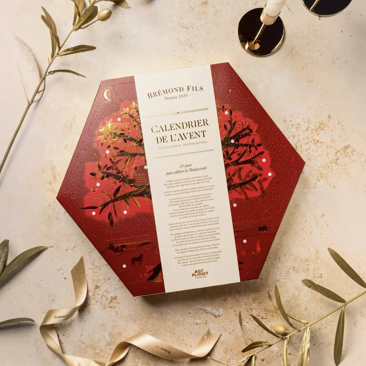 Französischer Feinkost Adventskalender 2026 von Maison Brémond 1830
