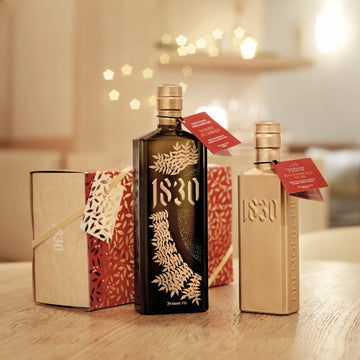 Exklusives Gourmet Geschenkset Weihnachten – Olivenöl Domaine de Gerbaud & 15 Jahre gereifter Aceto Balsamico aus Italien.